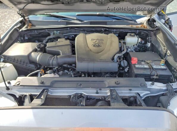 3TMCZ5AN0MM399991 2021 TOYOTA TACOMA Silver Вид задньої частини салону