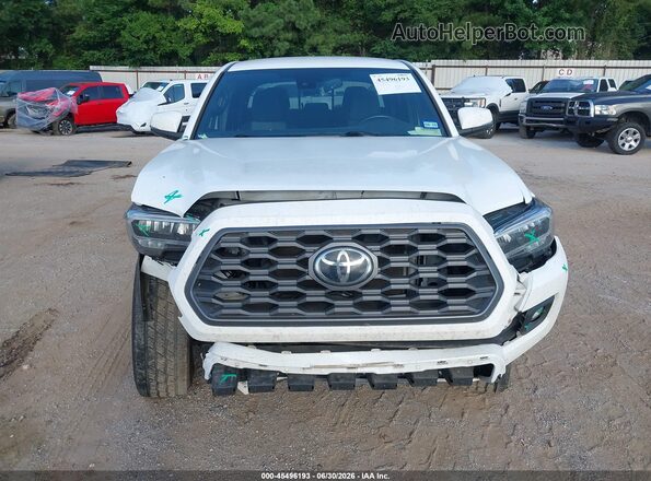3TMCZ5AN0NM509522 2022 TOYOTA TACOMA White უკანა სალონის ხედი