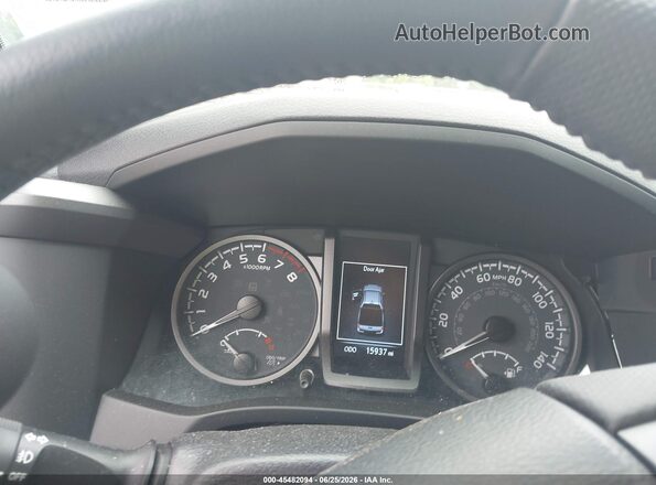 3TMCZ5AN0PM651288 2023 TOYOTA TACOMA Black Widok tylnych siedzeń