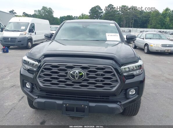 3TMCZ5AN0PM651288 2023 TOYOTA TACOMA Black Widok zestawu wskaźników