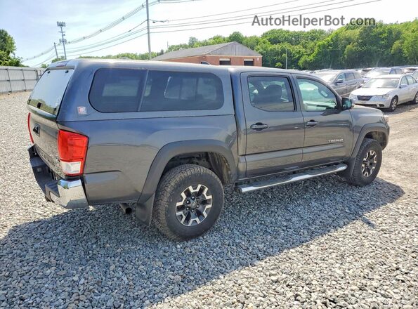 3TMCZ5AN1HM054622 2017 TOYOTA TACOMA Gray Задня права чверть
