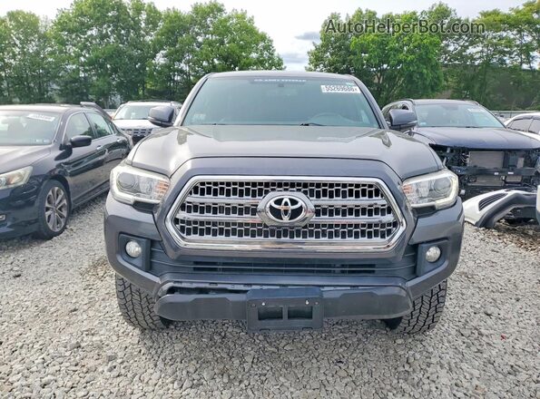 3TMCZ5AN1HM054622 2017 TOYOTA TACOMA Gray Вид спереду