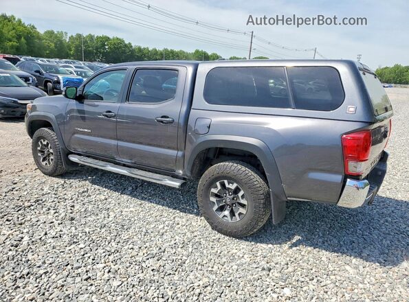 3TMCZ5AN1HM054622 2017 TOYOTA TACOMA Gray Задня ліва чверть