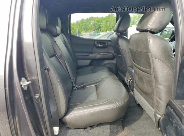 3TMCZ5AN1HM054622 2017 TOYOTA TACOMA Gray Вид задніх сидінь
