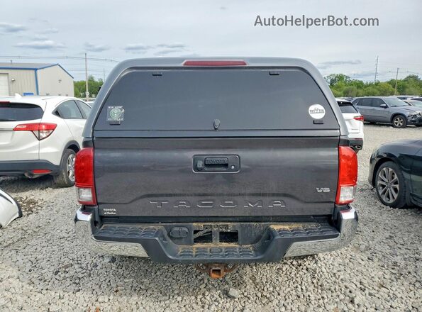 3TMCZ5AN1HM054622 2017 TOYOTA TACOMA Gray Вид ззаду