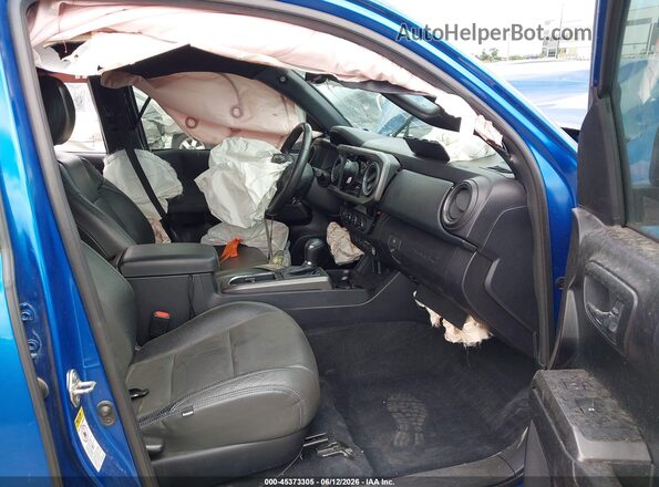 3TMCZ5AN1HM114205 2017 TOYOTA TACOMA Blue Սալոնի դիմացի տեսք