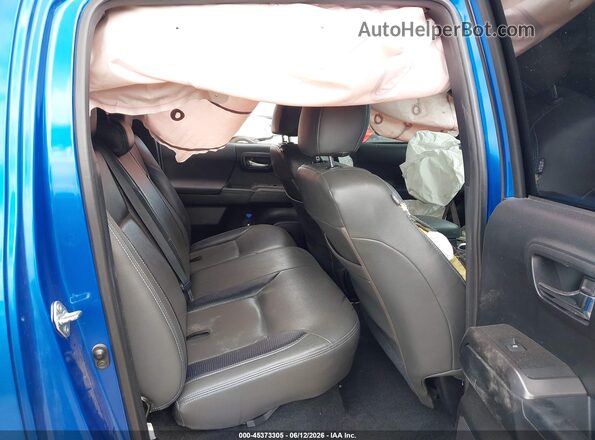 3TMCZ5AN1HM114205 2017 TOYOTA TACOMA Blue VIN կոդի պիտակի տեսք