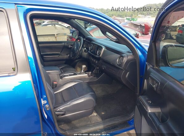 3TMCZ5AN1JM181554 2018 TOYOTA TACOMA Синий Задняя правая четверть