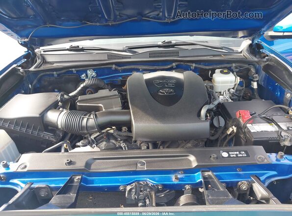 3TMCZ5AN1JM181554 2018 TOYOTA TACOMA Синий Вид наклейки с VIN-кодом