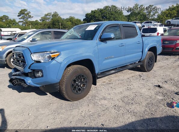 3TMCZ5AN1KM201612 2019 TOYOTA TACOMA Blue Front left