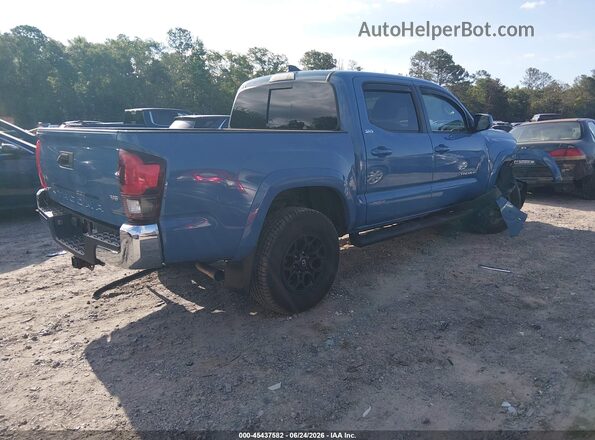 3TMCZ5AN1KM201612 2019 TOYOTA TACOMA Blue Rear right