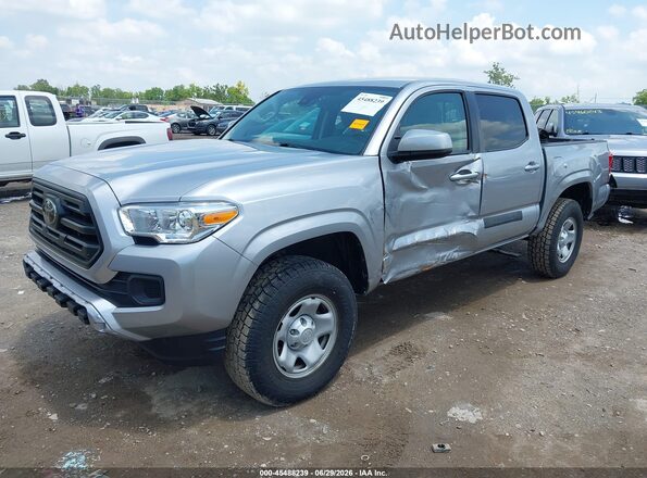 3TMCZ5AN1KM214022 2019 TOYOTA TACOMA Silver Front left