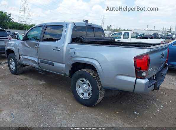 3TMCZ5AN1KM214022 2019 TOYOTA TACOMA Silver Rear left