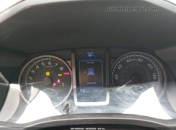 3TMCZ5AN1LM302358 2020 TOYOTA TACOMA Серый Вид задних сидений