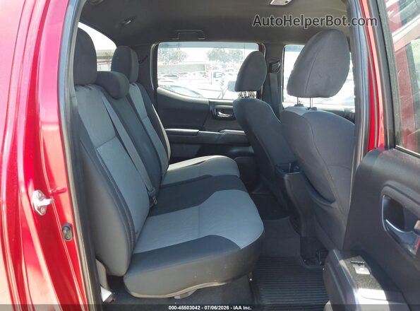 3TMCZ5AN1LM354217 2020 TOYOTA TACOMA Red VIN sticker view