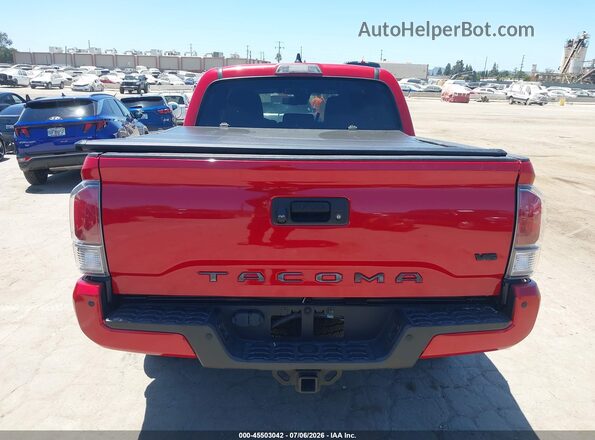 3TMCZ5AN1LM354217 2020 TOYOTA TACOMA Red 