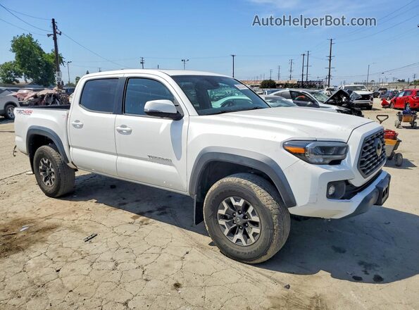 3TMCZ5AN1MM387431 2021 TOYOTA TACOMA White Առջևի աջ