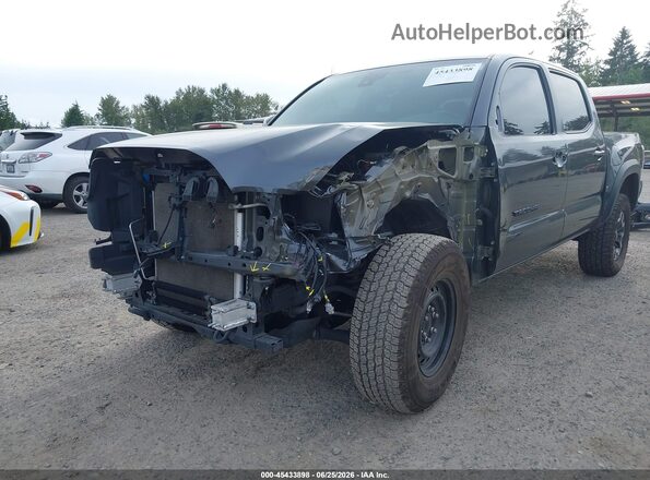 3TMCZ5AN1MM430780 2021 TOYOTA TACOMA Gray Вид спереду