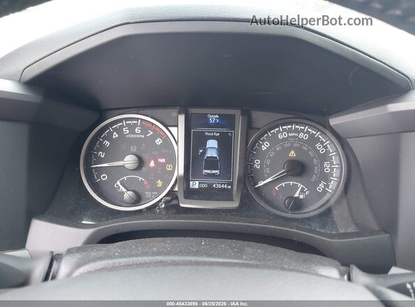 3TMCZ5AN1MM430780 2021 TOYOTA TACOMA Gray Вид задніх сидінь