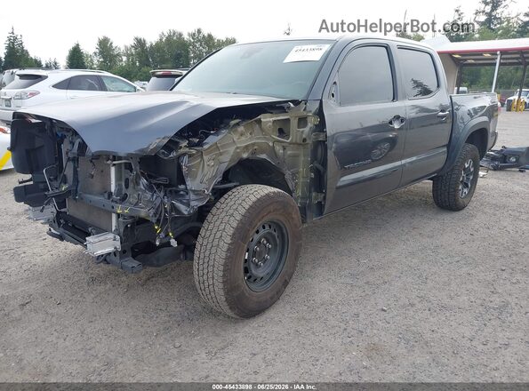 3TMCZ5AN1MM430780 2021 TOYOTA TACOMA Gray Передня ліва чверть