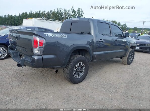 3TMCZ5AN1MM430780 2021 TOYOTA TACOMA Gray Задня права чверть