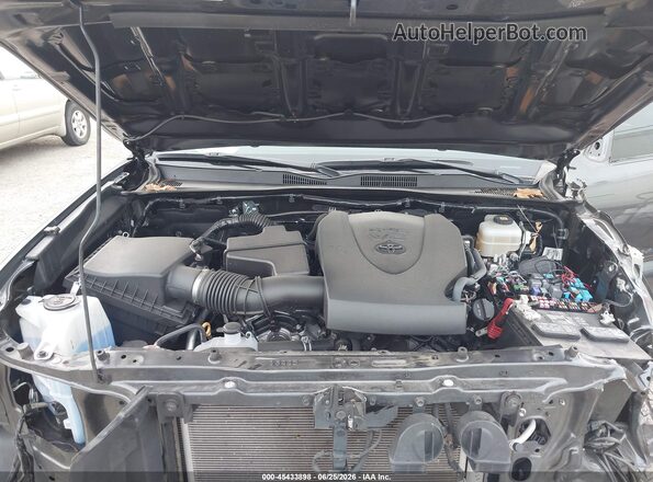 3TMCZ5AN1MM430780 2021 TOYOTA TACOMA Gray Вид ззаду