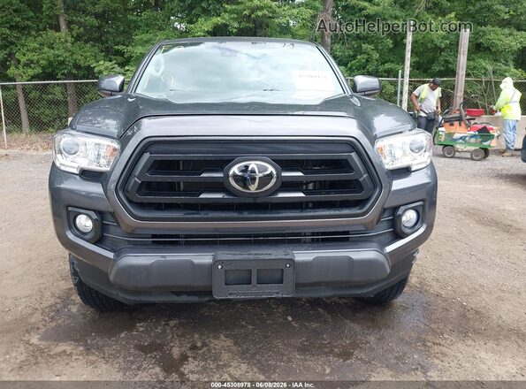 3TMCZ5AN1PM566542 2023 TOYOTA TACOMA Gray Вид щитка приладів
