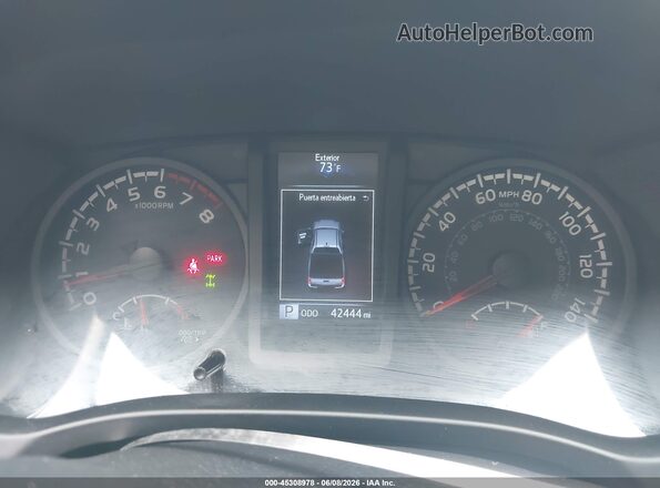 3TMCZ5AN1PM566542 2023 TOYOTA TACOMA Gray Вид задніх сидінь