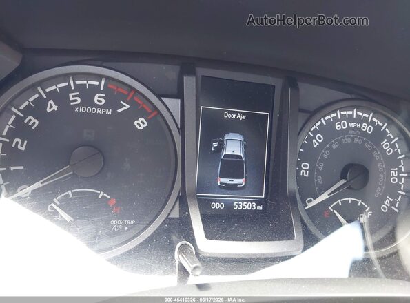 3TMCZ5AN1PM631082 2023 TOYOTA TACOMA Silver Widok tylnych siedzeń