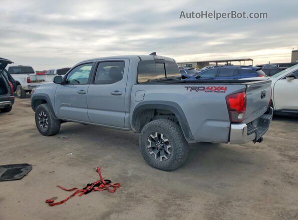 3TMCZ5AN2JM134744 2018 TOYOTA TACOMA Gray Trasero izquierdo