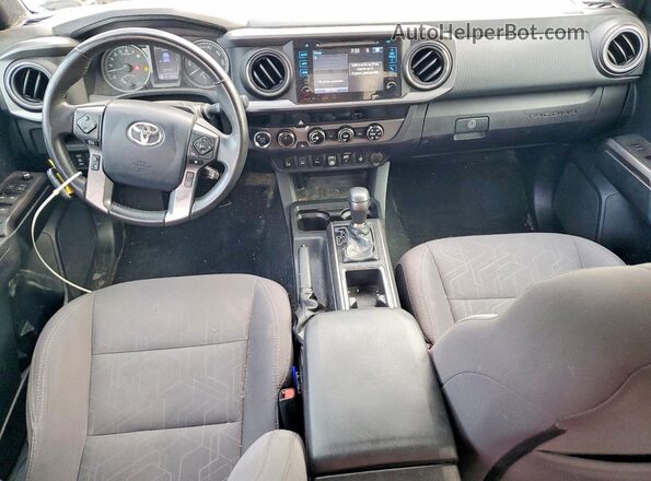 3TMCZ5AN2JM134744 2018 TOYOTA TACOMA Gray Vista del salpicadero