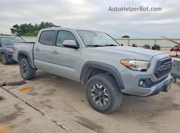 3TMCZ5AN2JM134744 2018 TOYOTA TACOMA Gray Delantero derecho