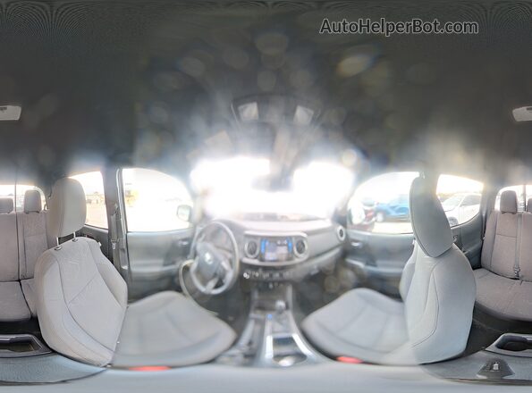 3TMCZ5AN2JM134744 2018 TOYOTA TACOMA Gray Vista de la etiqueta del VIN