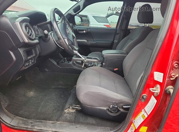 3TMCZ5AN2JM138793 2018 TOYOTA TACOMA Red 