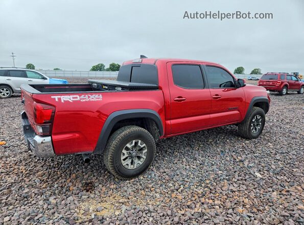 3TMCZ5AN2JM138793 2018 TOYOTA TACOMA Red 