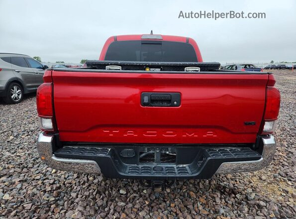 3TMCZ5AN2JM138793 2018 TOYOTA TACOMA Red 