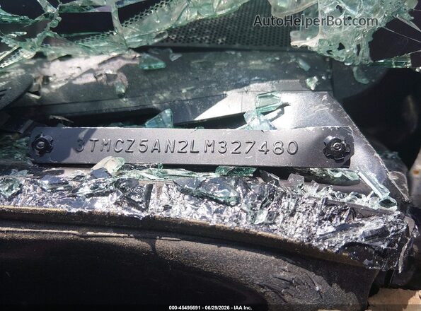 3TMCZ5AN2LM327480 2020 TOYOTA TACOMA Gray Engine compartment view