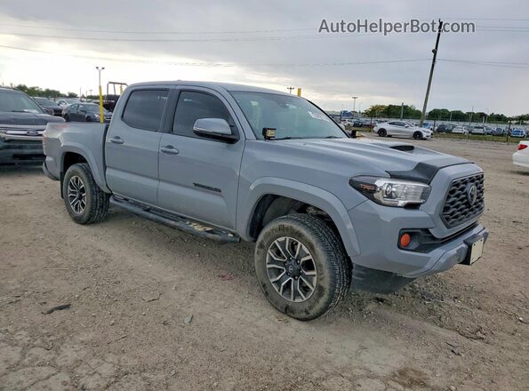 3TMCZ5AN2LM333490 2020 TOYOTA TACOMA Gray 