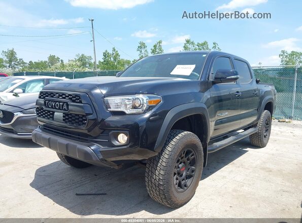 3TMCZ5AN2LM336518 2020 TOYOTA TACOMA Черный Передняя левая четверть