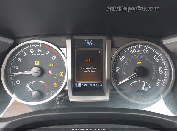 3TMCZ5AN2MM418735 2021 TOYOTA TACOMA Black Vista de los asientos traseros