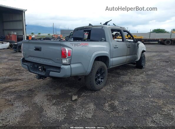 3TMCZ5AN2MM424647 2021 TOYOTA TACOMA Gray უკანა მარჯვენა