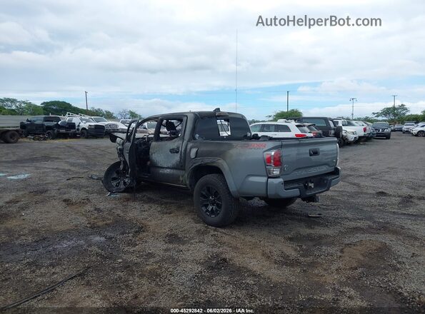 3TMCZ5AN2MM424647 2021 TOYOTA TACOMA Gray უკანა მარცხენა