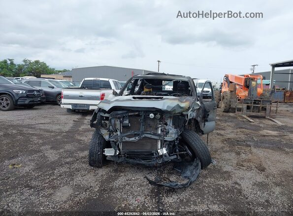 3TMCZ5AN2MM424647 2021 TOYOTA TACOMA Gray წინა პანელის ხედი