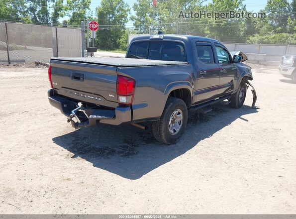 3TMCZ5AN2MM449239 2021 TOYOTA TACOMA Gray Trasero derecho