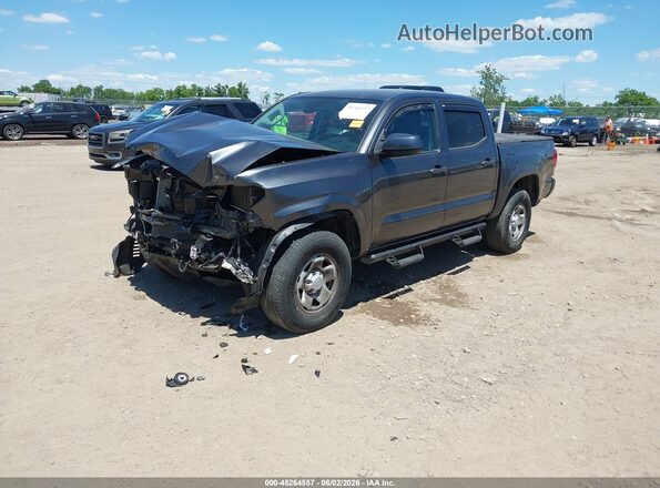 3TMCZ5AN2MM449239 2021 TOYOTA TACOMA Gray Vista tres cuartos delantera izquierda