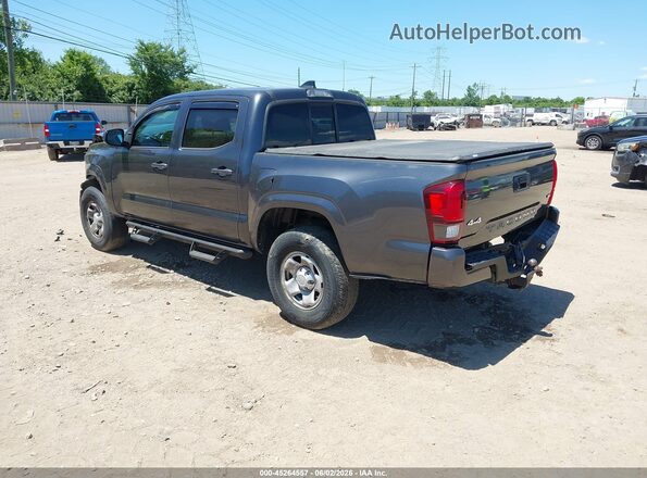 3TMCZ5AN2MM449239 2021 TOYOTA TACOMA Gray Trasero izquierdo