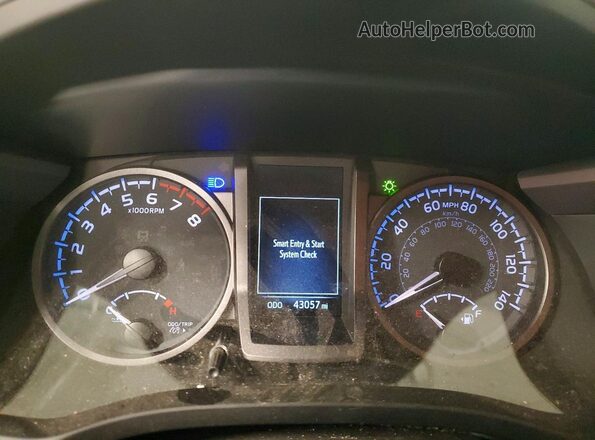 3TMCZ5AN2PM587769 2023 TOYOTA TACOMA Black Vista del cuadro de instrumentos
