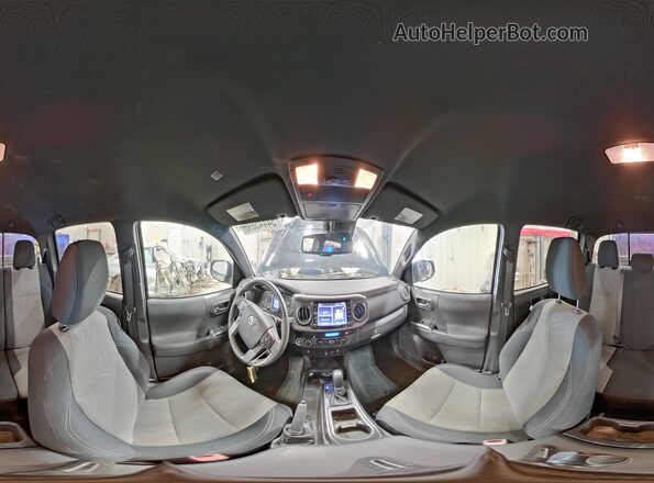 3TMCZ5AN2PM587769 2023 TOYOTA TACOMA Black Vista interior de 360 grados