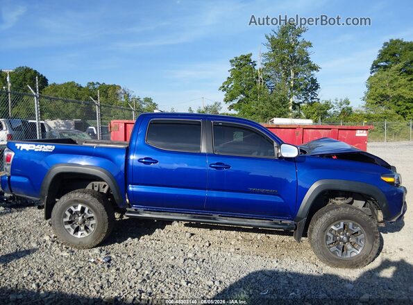 3TMCZ5AN2PM604571 2023 TOYOTA TACOMA Blue Սալոնի 360 աստիճան տեսք