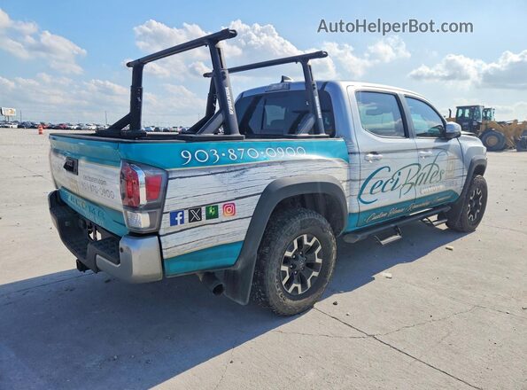 3TMCZ5AN2PM635478 2023 TOYOTA TACOMA Silver უკანა მარჯვენა